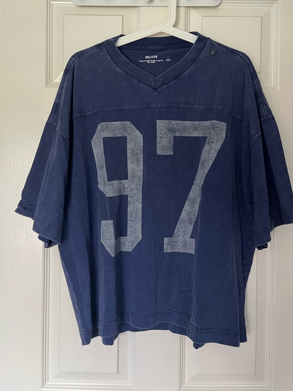 NWT Hollister jersey tee - size L